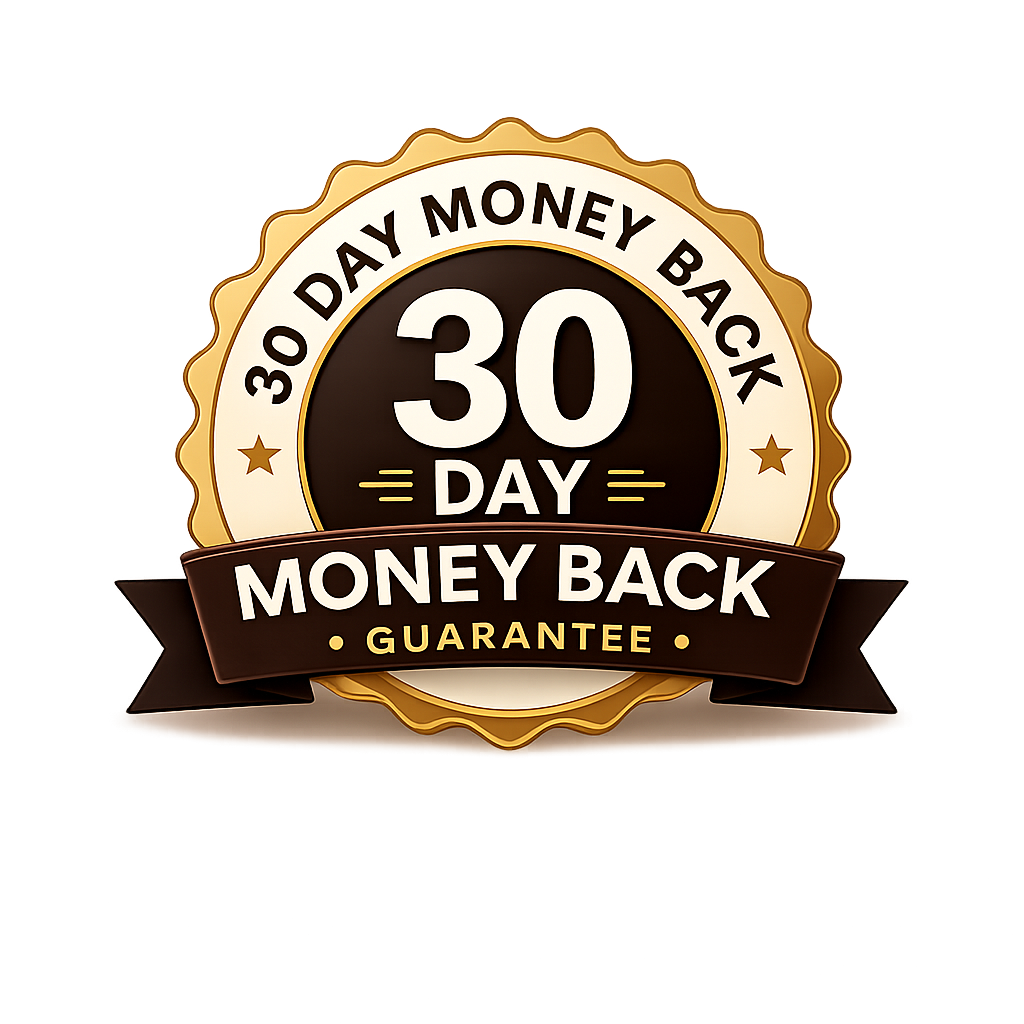 30Day Money Back Guarantee