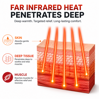 Achesoother Heated Massage Belt for Period Pain Relief