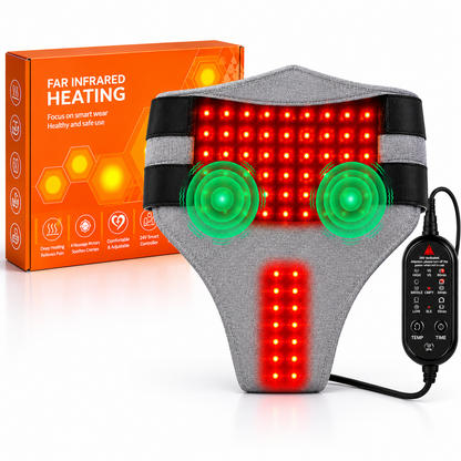Achesoother Heated Massage Belt for Period Pain Relief