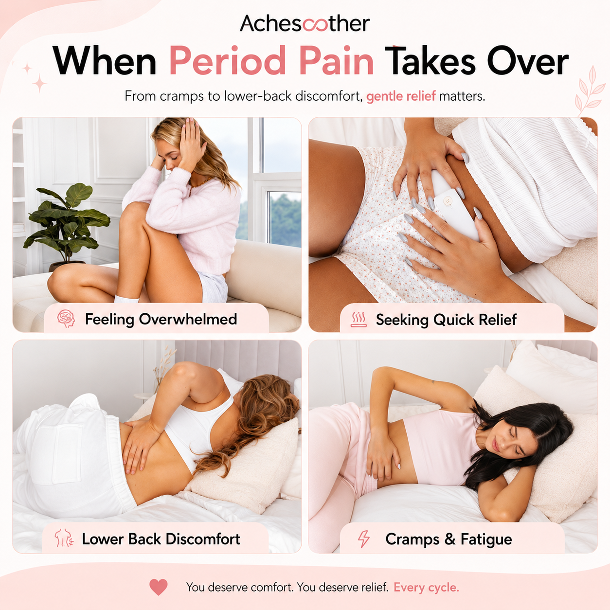 Heat Therapy Pad for Menstrual & Postpartum Comfort