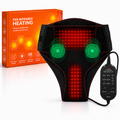 Achesoother Heated Massage Belt for Period Pain Relief